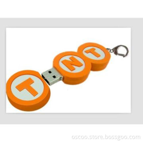 customed TNT usb flash disk, fast delivery